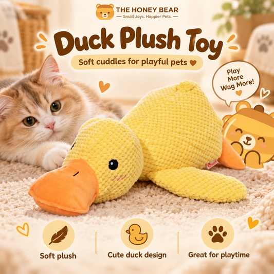Duck Plush Toy — The Honey Bear hero image